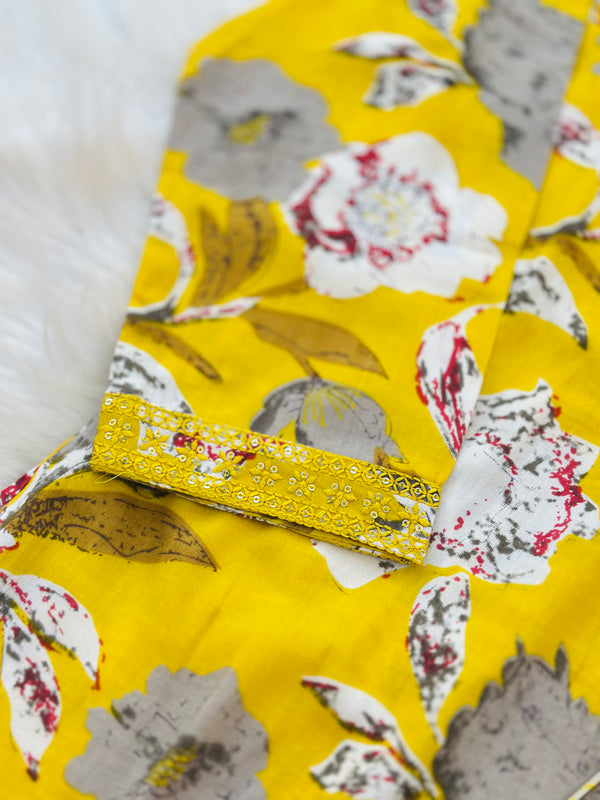 PURE COTTON KURTI SET