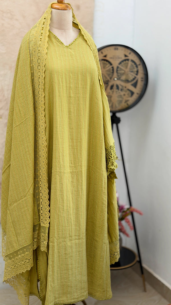 ✨ Crush Rayon Anarkali Set ✨