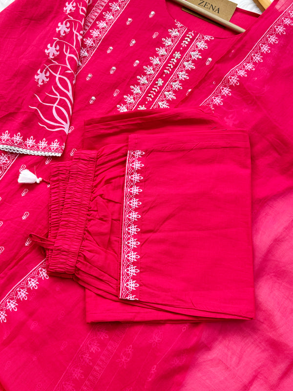 Pure Cotton Ready-to-Wear Kurti Set – Everyday Elegance