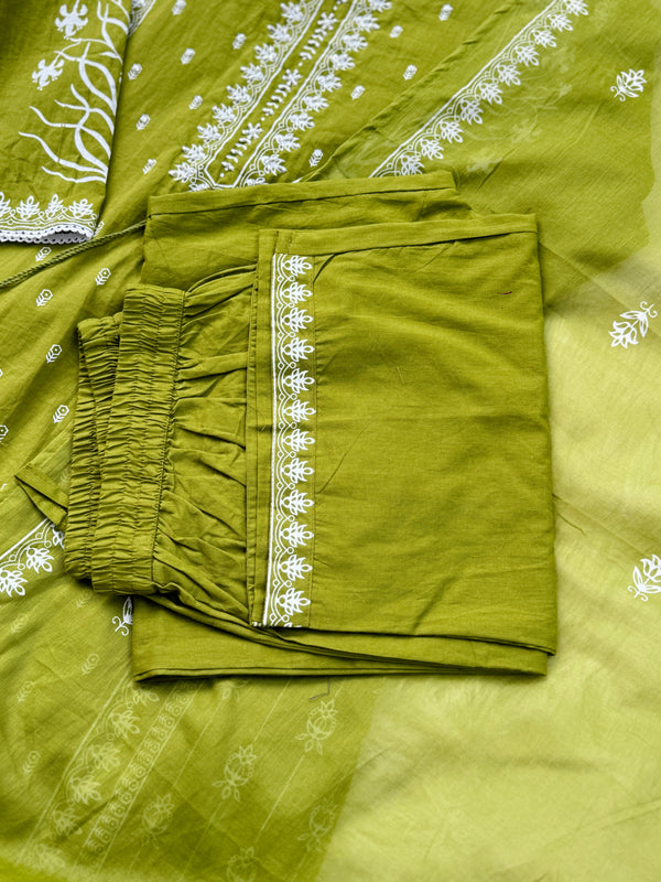 Pure Cotton Ready-to-Wear Kurti Set – Everyday Elegance