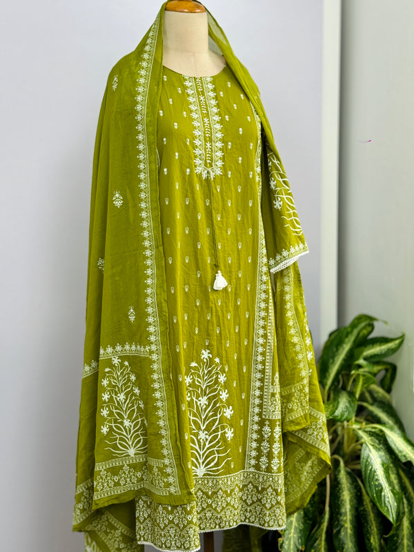 Pure Cotton Ready-to-Wear Kurti Set – Everyday Elegance