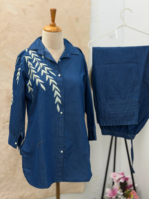 ✨ Denim Co-Ord Set for