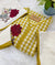 ✨ Imported Double Cloth Checks Embroidered Kurti Set