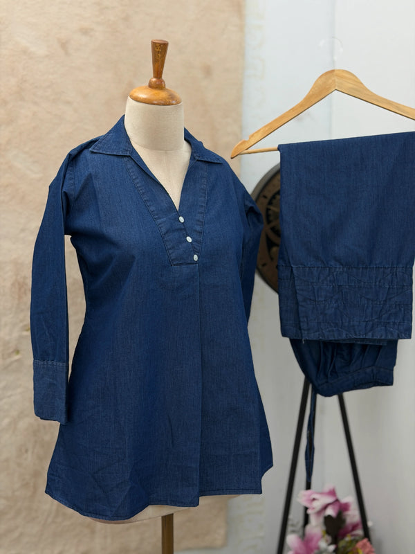 ✨ Denim Co-Ord Set for