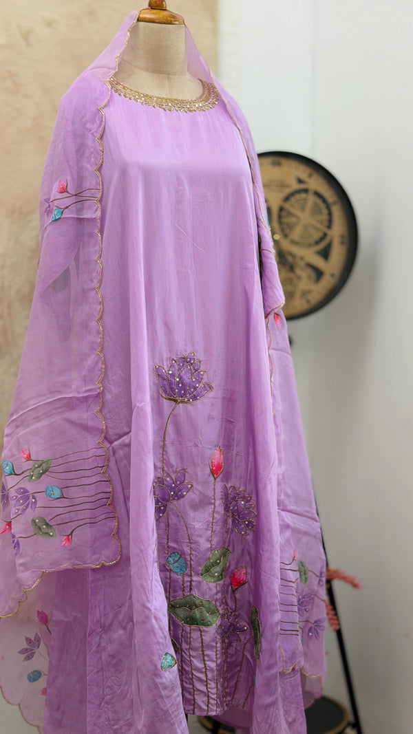 ✨ Pure Silk Handwork Ready-to-Wear Suit ✨