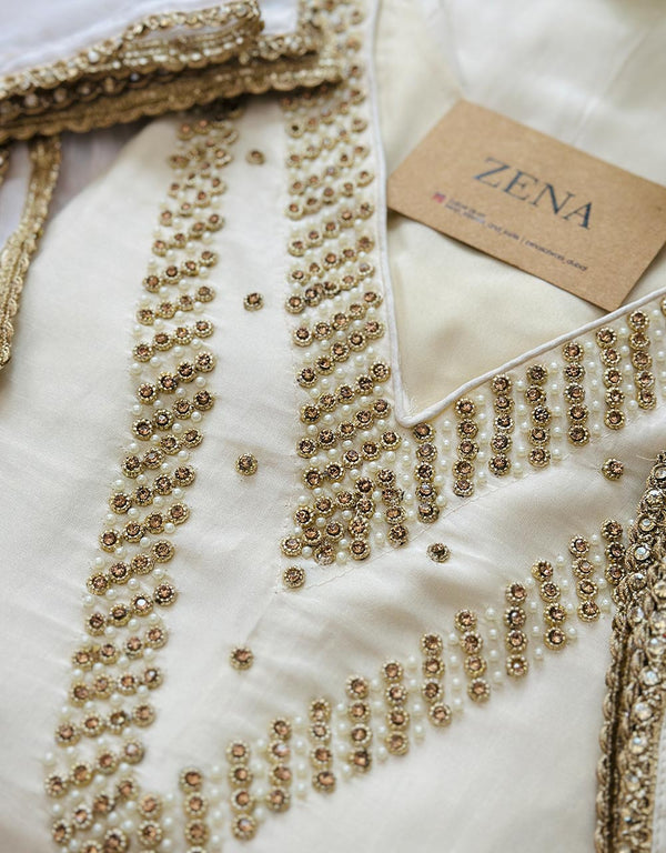 Pure Crepe Silk Handwork Party Wear Suit - Luxe Elegance 🌟