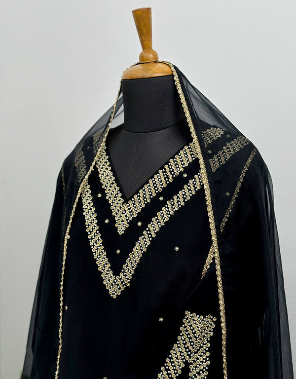 Pure Crepe Silk Handwork Party Wear Suit - Luxe Elegance 🌟