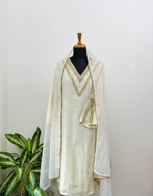 Pure Crepe Silk Handwork Party Wear Suit - Luxe Elegance 🌟