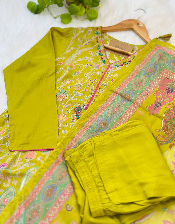 READY TO WEAR PURE CREPE KURTI SET – EFFORTLESS ELEGANCE ✨