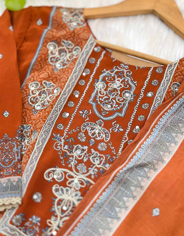 READY TO WEAR PURE CREPE HAND WORK KURTI SET – Grace in Every Stitch ✨