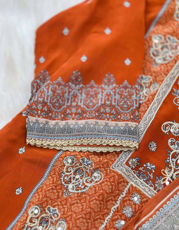 READY TO WEAR PURE CREPE HAND WORK KURTI SET – Grace in Every Stitch ✨