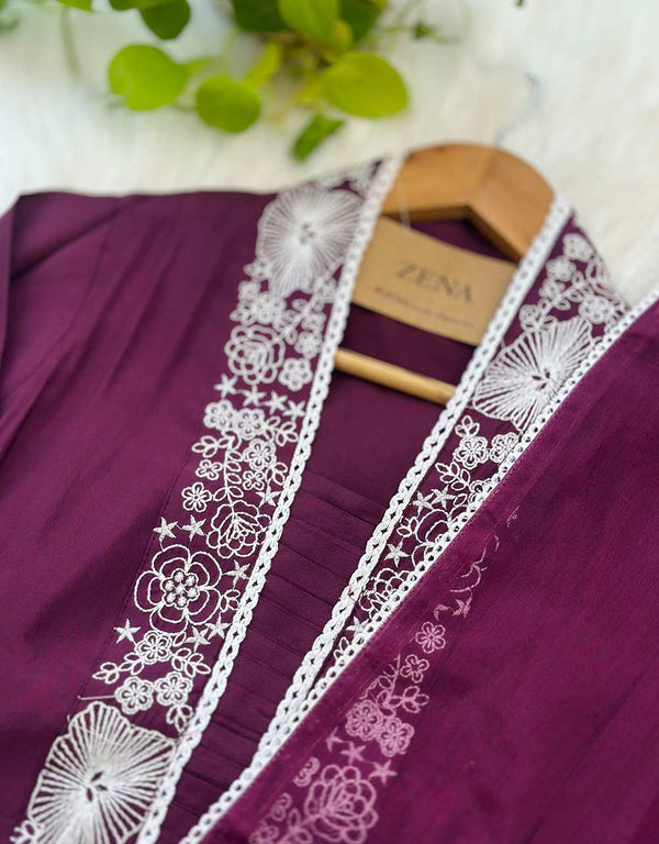 Effortless Elegance – READY TO WEAR MUL COTTON KURTI SET 🌿