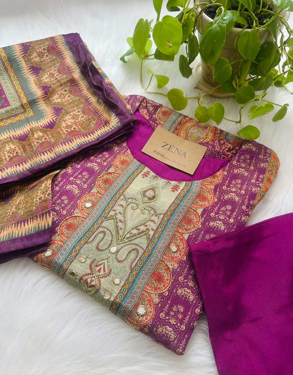 Ready to Wear Muslin Kurti Set – Effortless Elegance & Comfort ✨