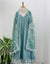 Graceful Charm – READY TO WEAR MUL COTTON KURTI SET WITH ORGANZA DUPATTA ✨
