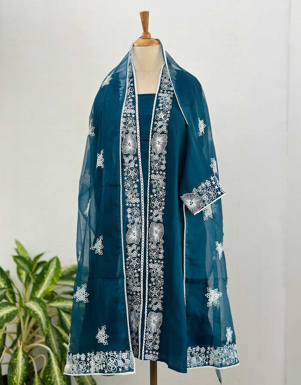 Effortless Elegance – READY TO WEAR MUL COTTON KURTI SET 🌿