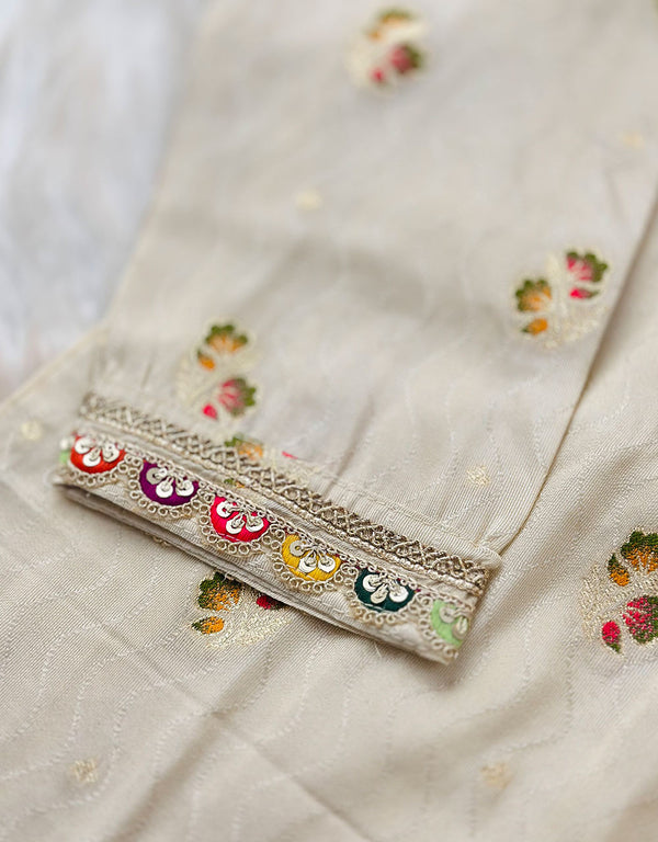 Graceful & Luxurious – READY TO WEAR TISSUE SILK KURTI SET ✨