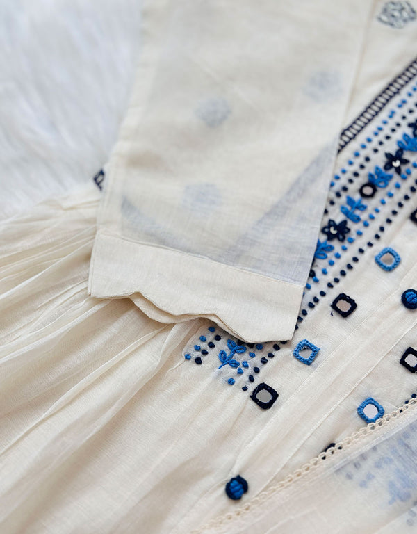 Effortless Elegance – READY TO WEAR MUL COTTON KURTI SET ✨