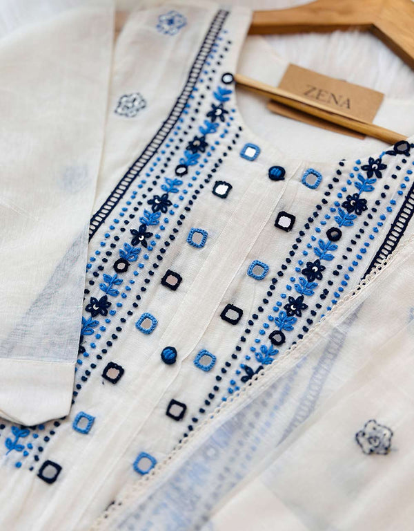 Effortless Elegance – READY TO WEAR MUL COTTON KURTI SET ✨