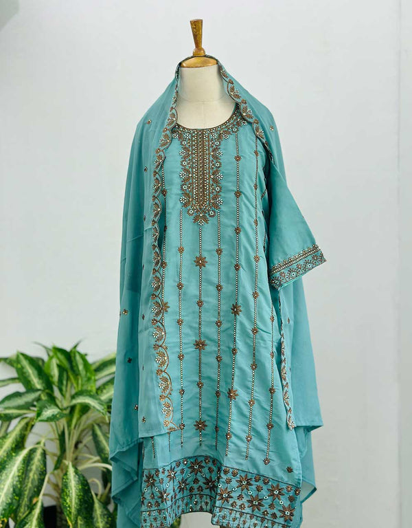 Ready to Wear Georgette Kurti Set ✨