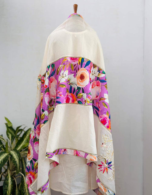 Timeless Elegance – READY TO WEAR COTTON HAND WORK KURTI SET ✨