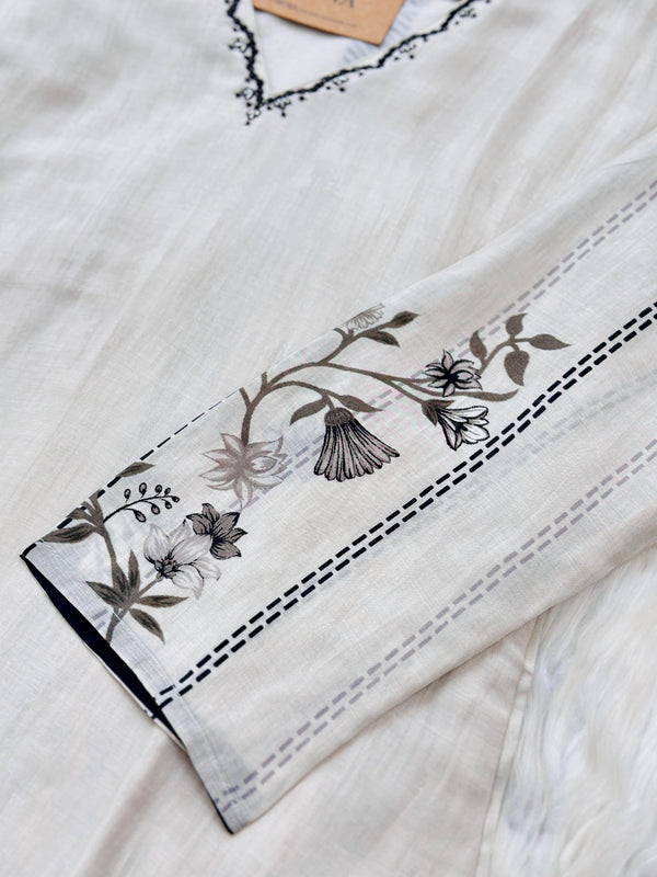 Premium Mul Chanderi Kurti Set – Luxurious Ready-to-Wear Ethnic Suit