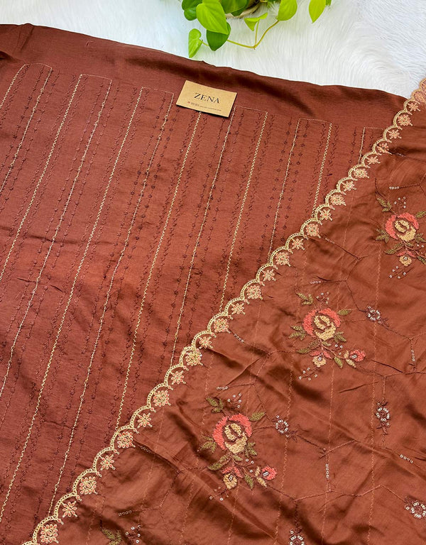 Unstitched Muslin Kurti Set – Soft, Breathable & Customizable Elegance ✨