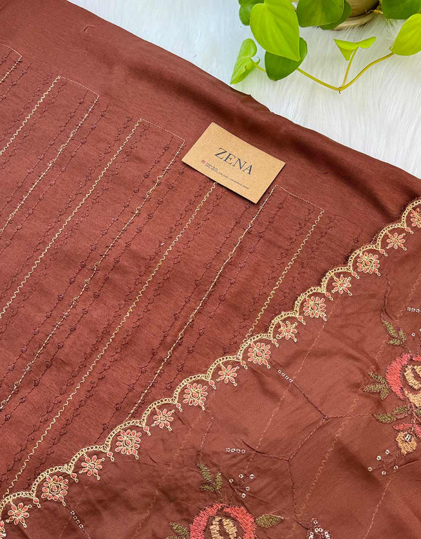 Unstitched Muslin Kurti Set – Soft, Breathable & Customizable Elegance ✨