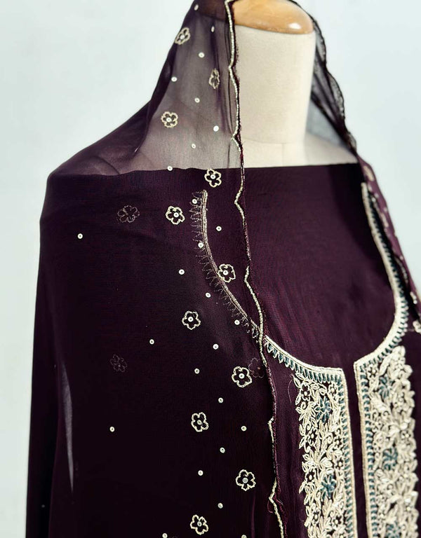 Pure Chiffon Party Wear Suit – Effortless Elegance & Grace ✨