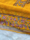 Viscose Organza Unstitched Partywear Suit with Dupatta – Elegant Festive Set