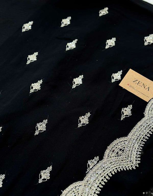 Unstitched Pure Organza Party Wear Suit ✨