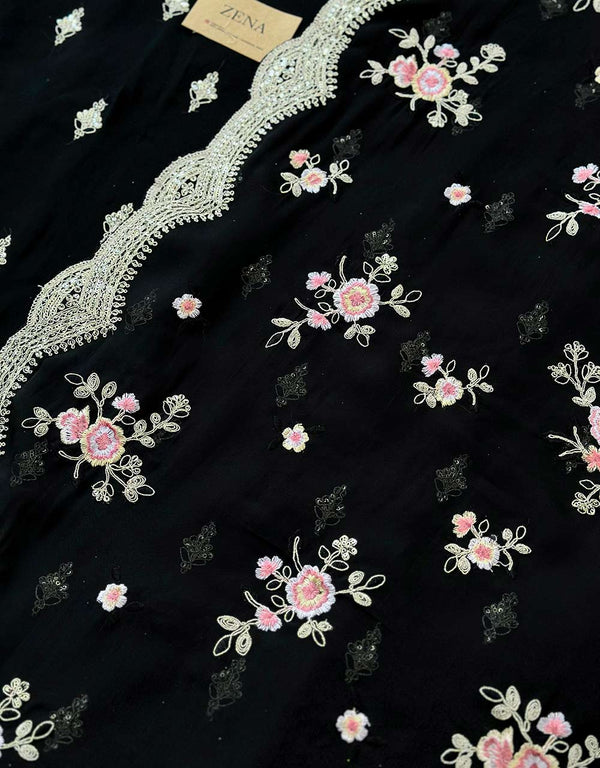 Unstitched Pure Organza Party Wear Suit ✨