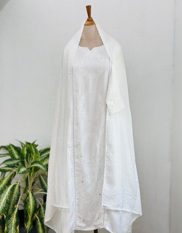 Ready to Wear Pure Muslin Anarkali Kurti Set ✨