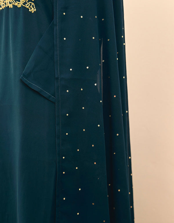 Ready-to-Wear Georgette Suit with Handwork - Effortless Elegance ๐