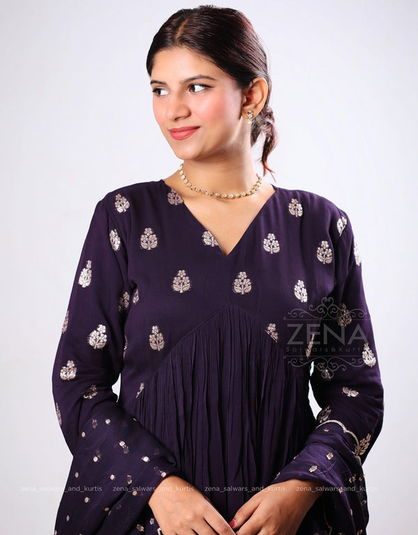 Alia Cut Georgette Kurti Set ๐