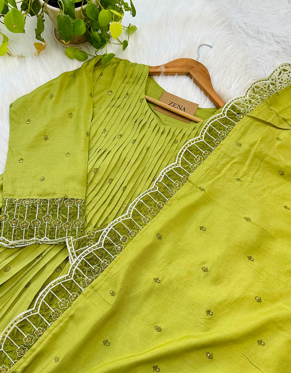 Ready-to-Wear Anarkali Kurti Set – Regal Elegance & Effortless Style ✨