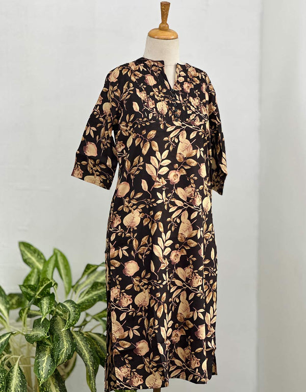 Pure Cotton Casual Wear Kurti 🌟