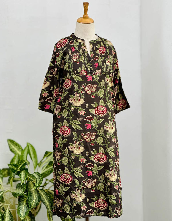 Pure Cotton Casual Wear Kurti 🌟