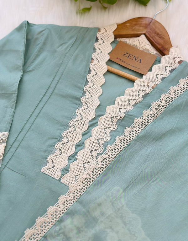 Ready-to-Wear Muslin Kurti Set π