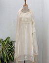 Ready-to-Wear Chinnon Chikankari Kurti Set π