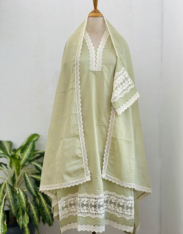 Ready-to-Wear Muslin Kurti Set π