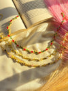 Anti-Tarnish Stainless Steel Tulip Necklace