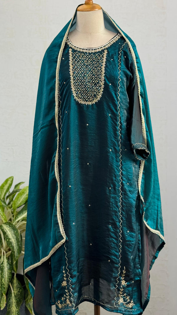 Georgette Ready-to-Wear Handwork Suit – Timeless Elegance & Craftsmanship ✨