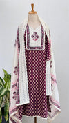Pure cotton Hacoba kurti set