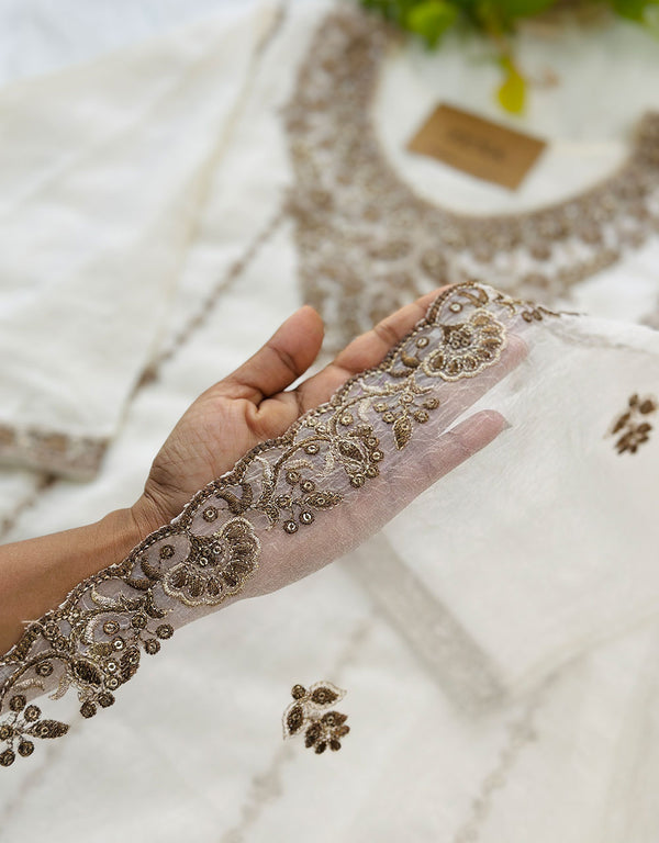 Shimmer Silk Ready-to-Wear Kurti Set with Sharara Bottom ✨