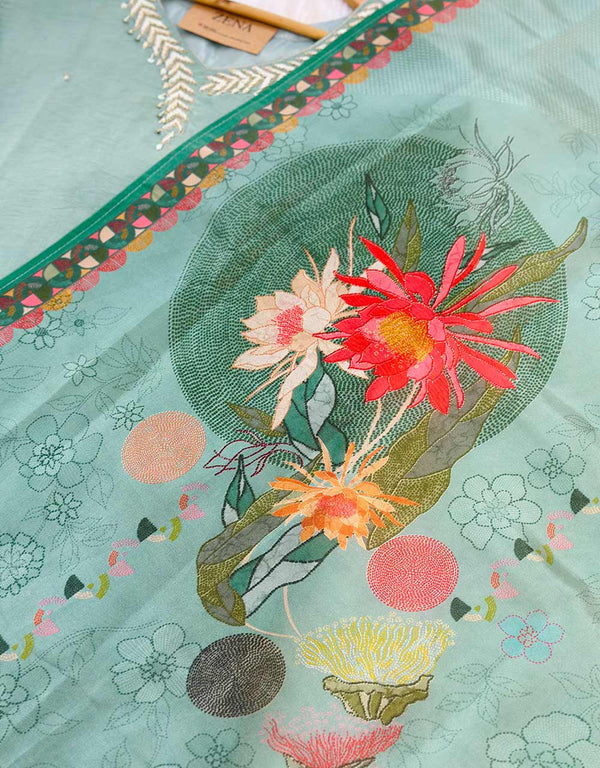 Tissue Silk Ready to Wear Kurti Set ✨