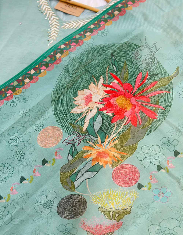 Tissue Silk Ready to Wear Kurti Set ✨