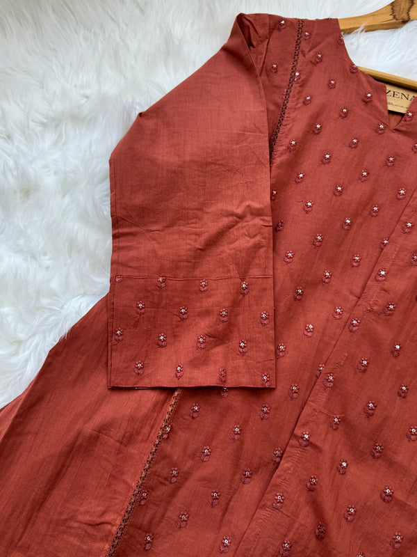 Premium Mul Cotton A-Line Set for Effortless Style 🌸