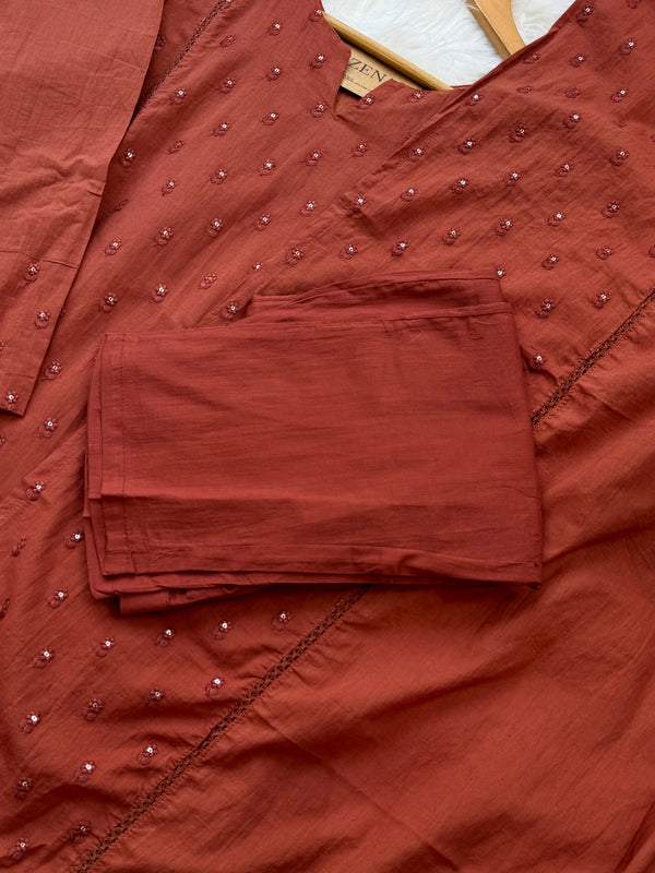 Premium Mul Cotton A-Line Set for Effortless Style 🌸