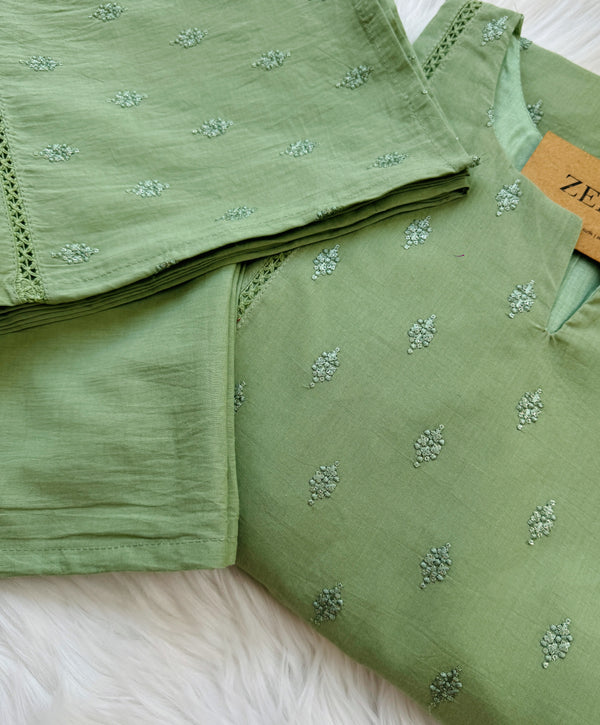 Premium Mul Cotton A-Line Set for Effortless Style 🌸