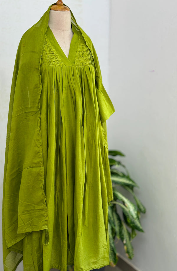 ๐ธ Pure Cotton Anarkali Set ๐ธ